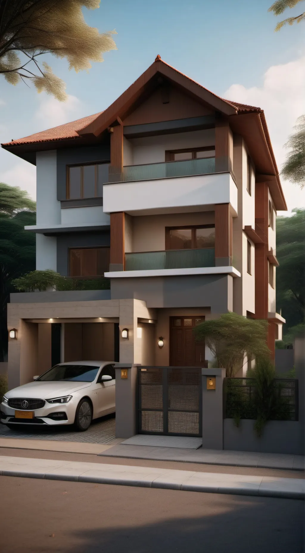 ai character: Rich family background