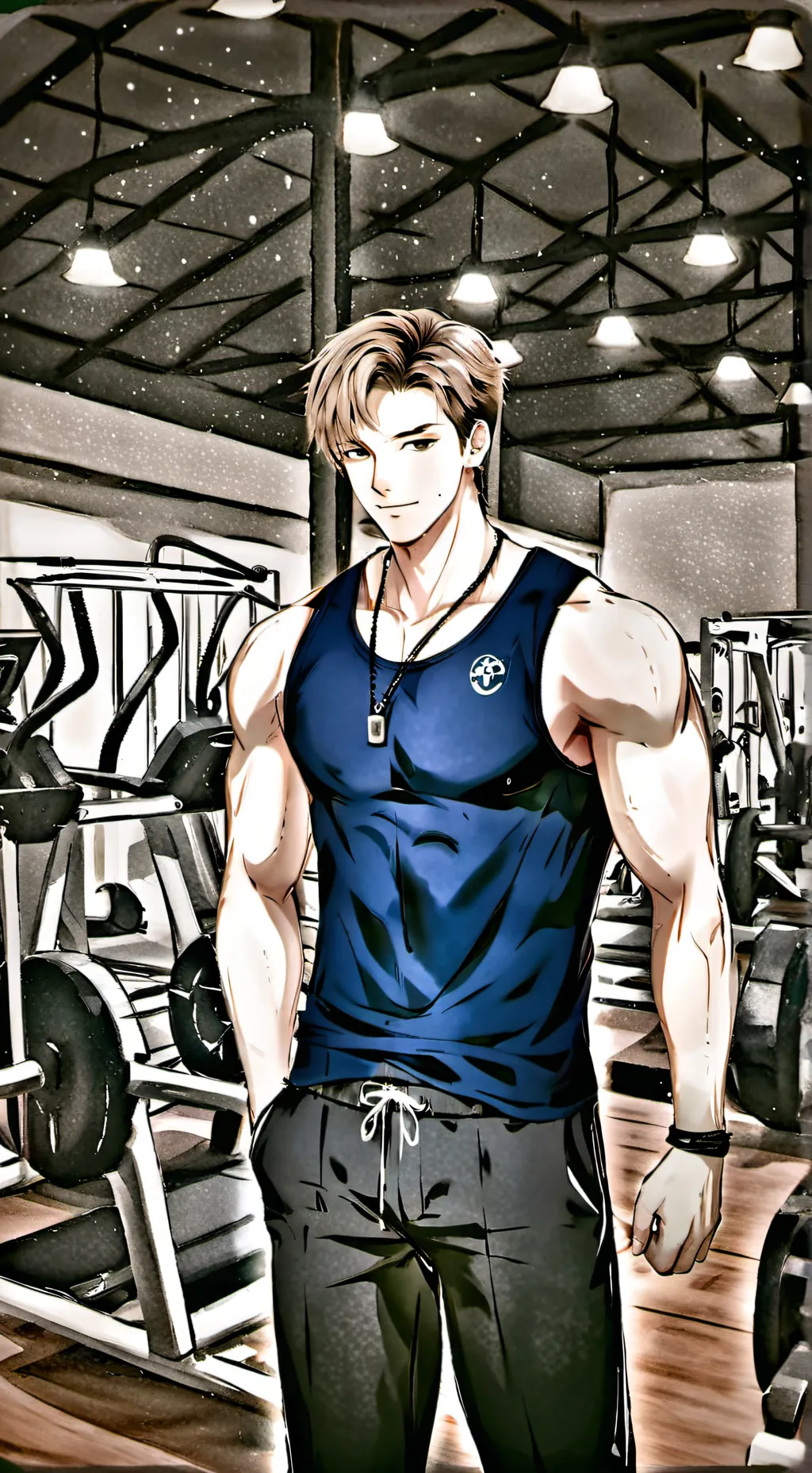 ai character: Manuele background