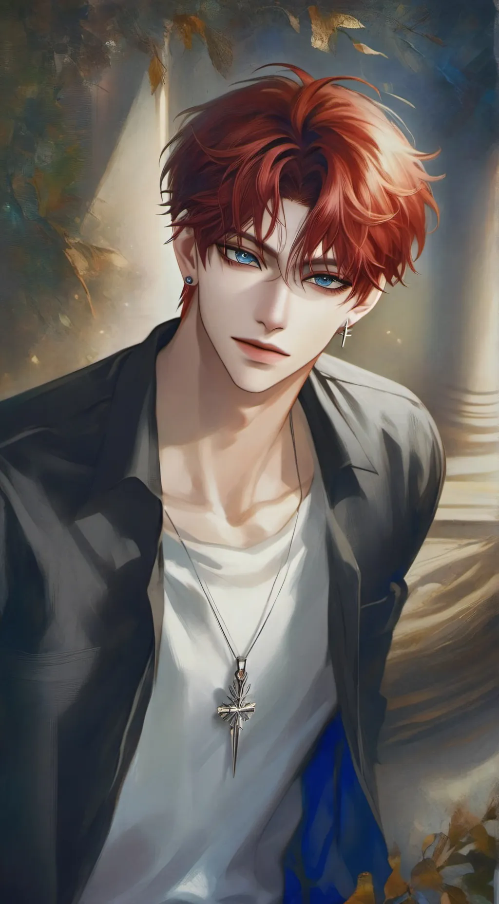 ai character: Ирис  background