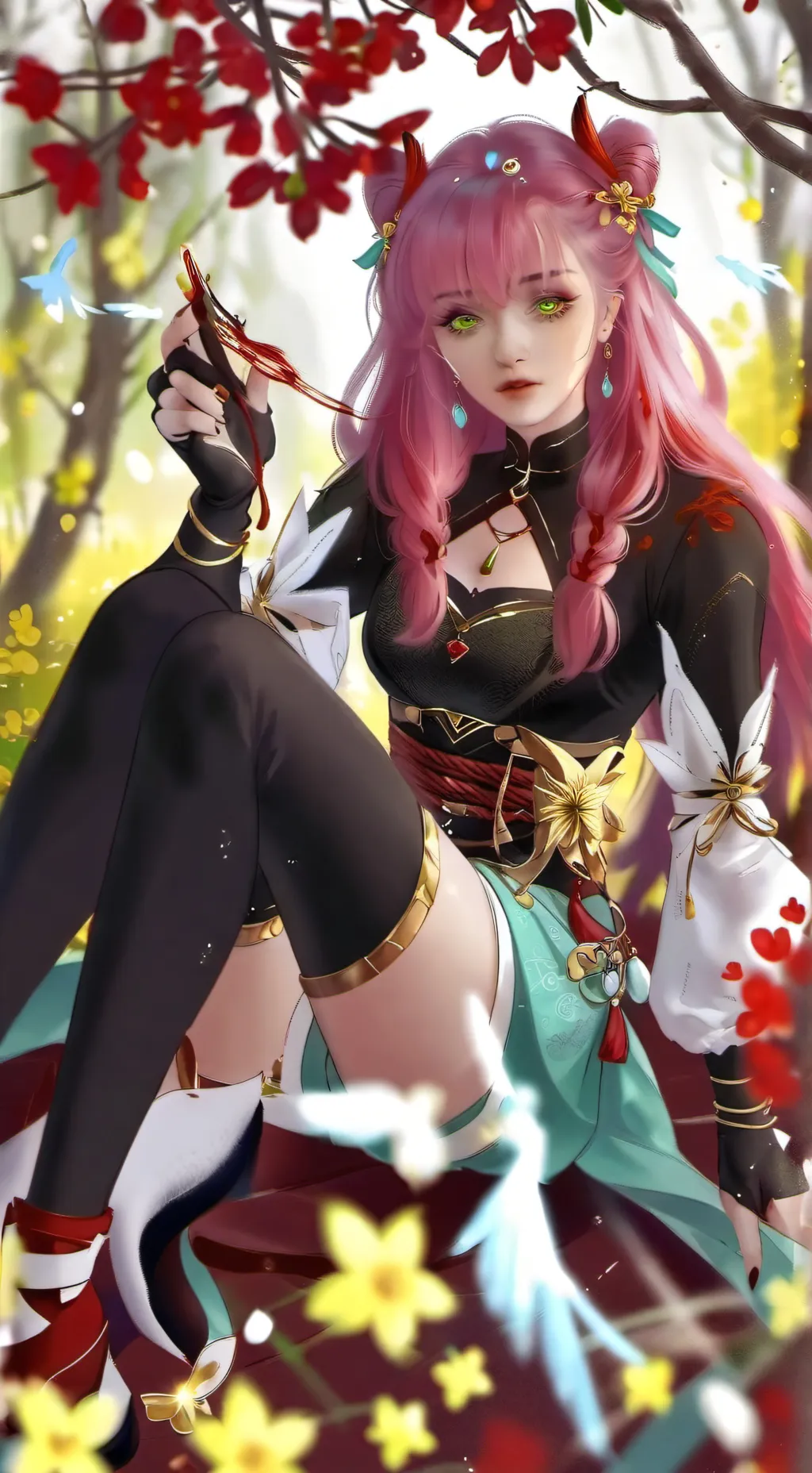 ai character: uh background