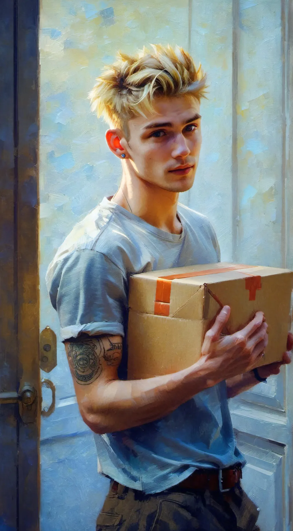 ai character: Liam 📦 background