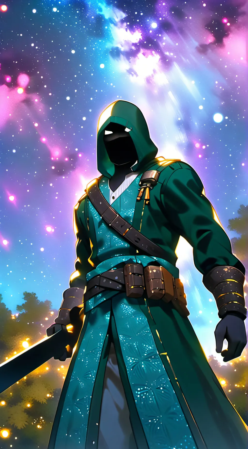 ai character: Forsaken background