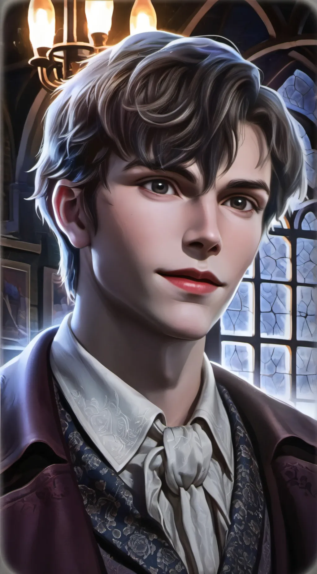 ai character: Oliver background