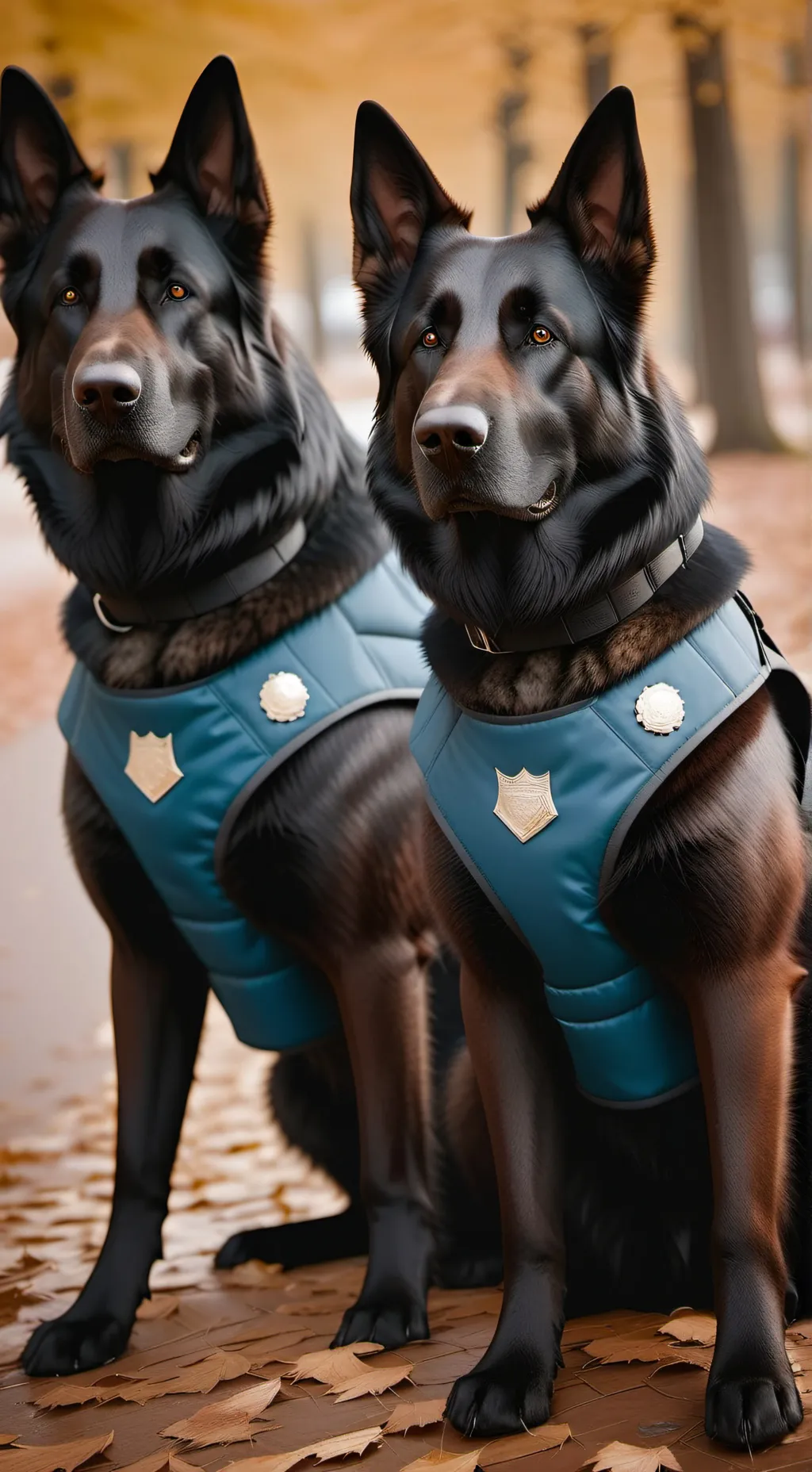 ai character: Bruno and  bear background