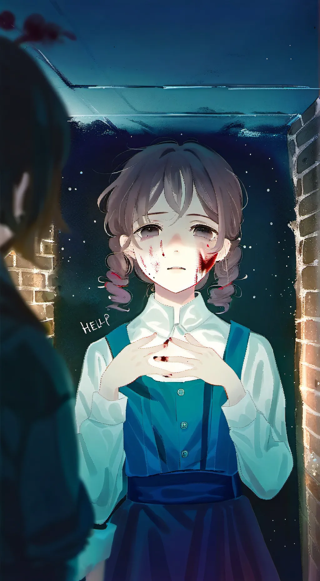 ai character: mha kills me background