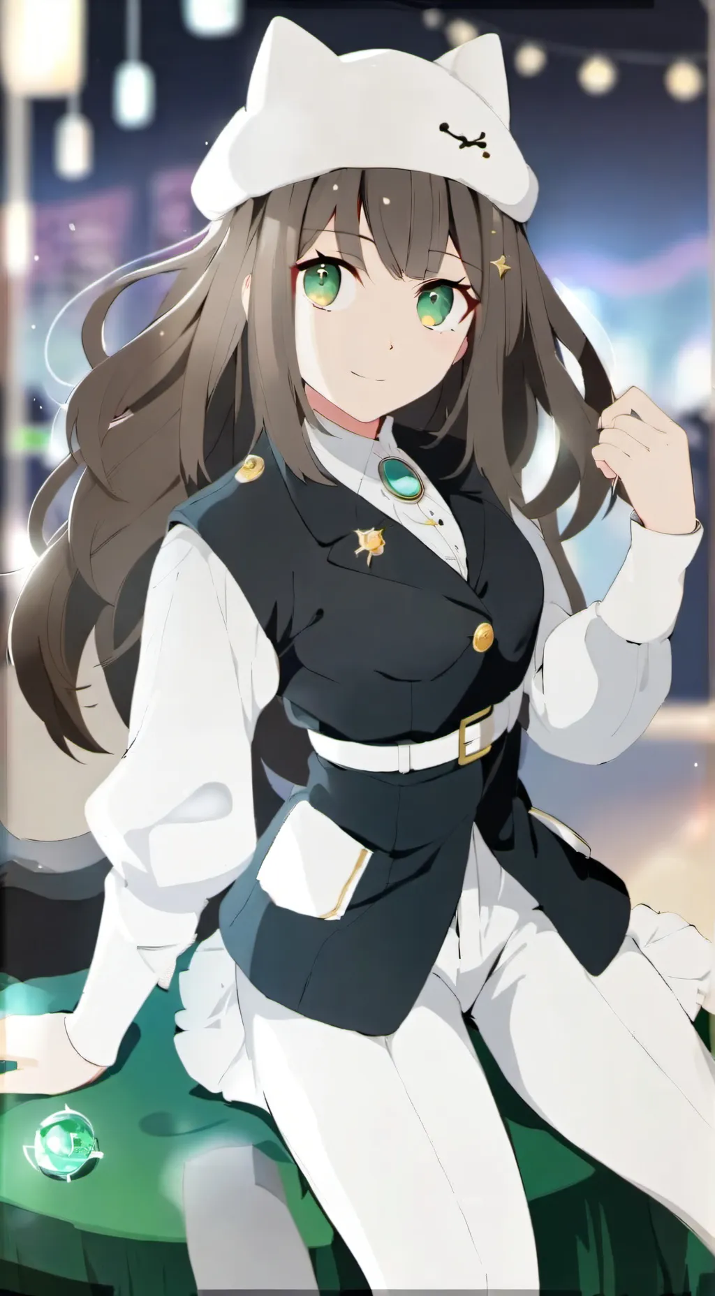 ai character: hari background