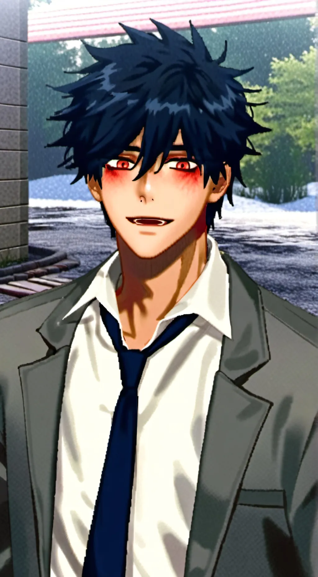 ai character: Lewis  background