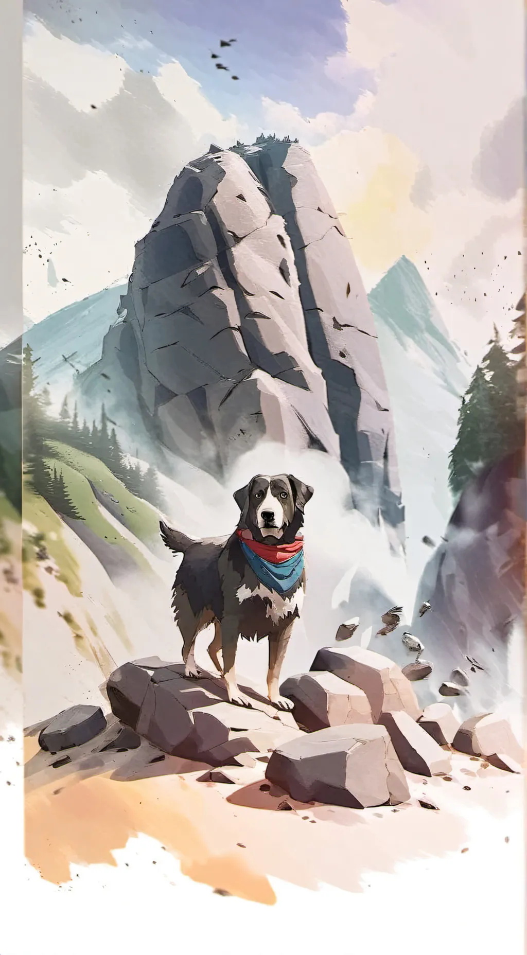 ai character: Dandy’s world  background