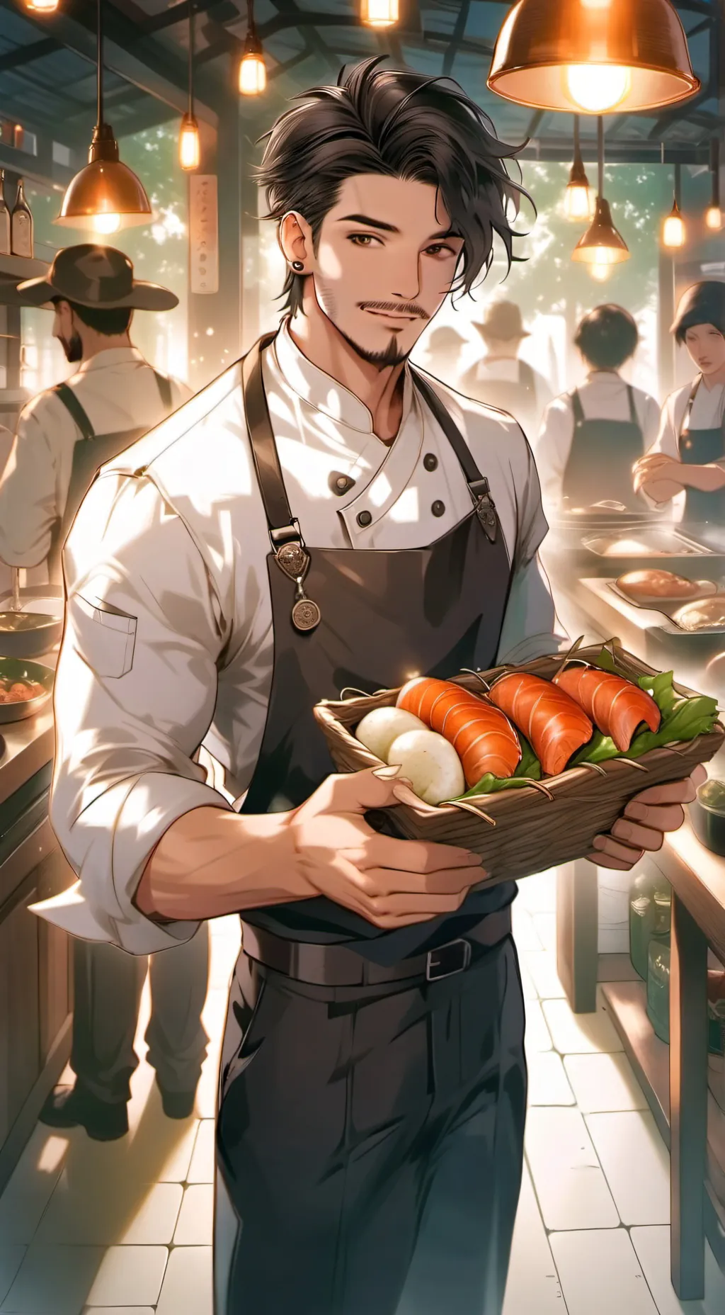 ai character: Kang Min-jae background