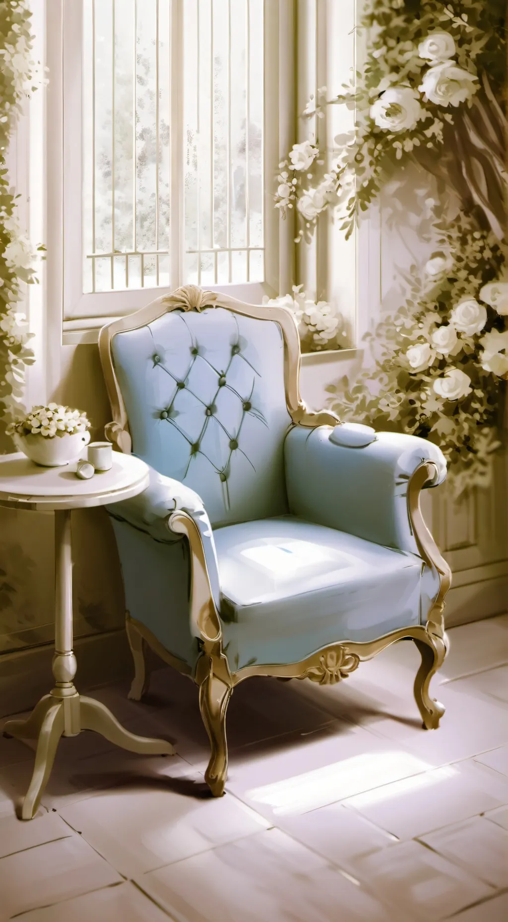 ai character: Someone fishy  background