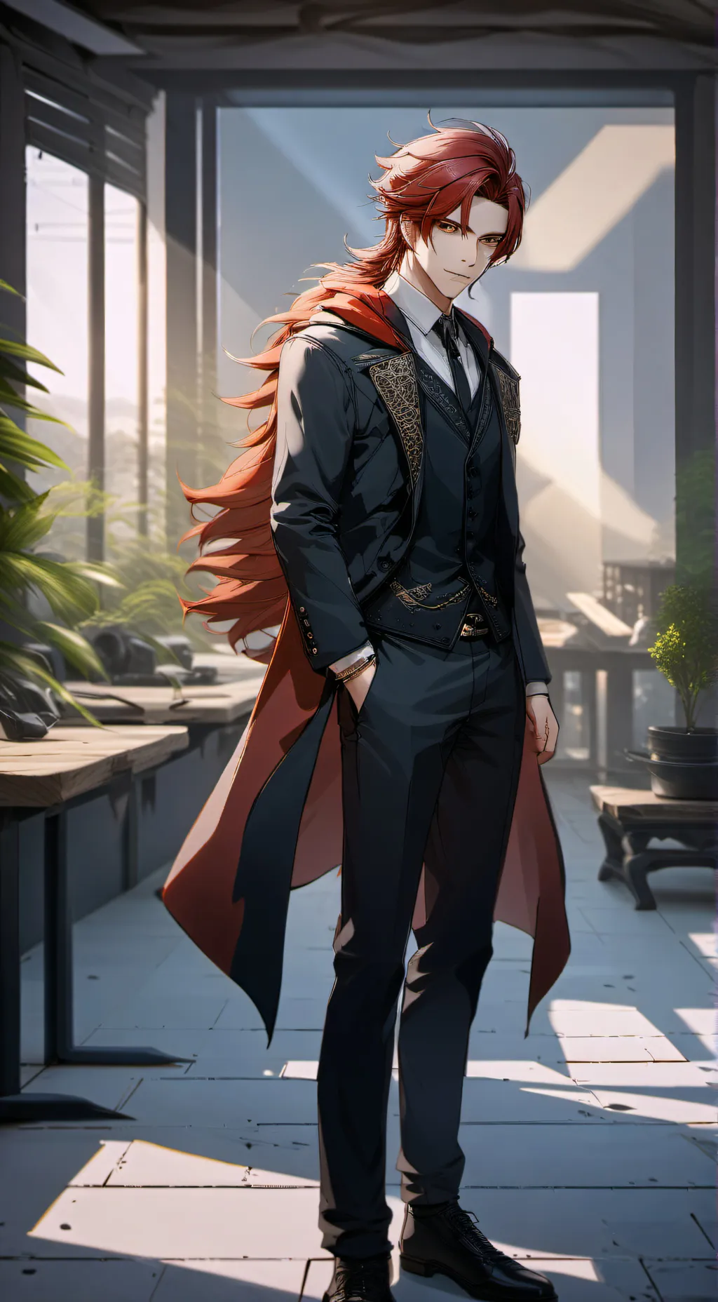 ai character: Jayden  background