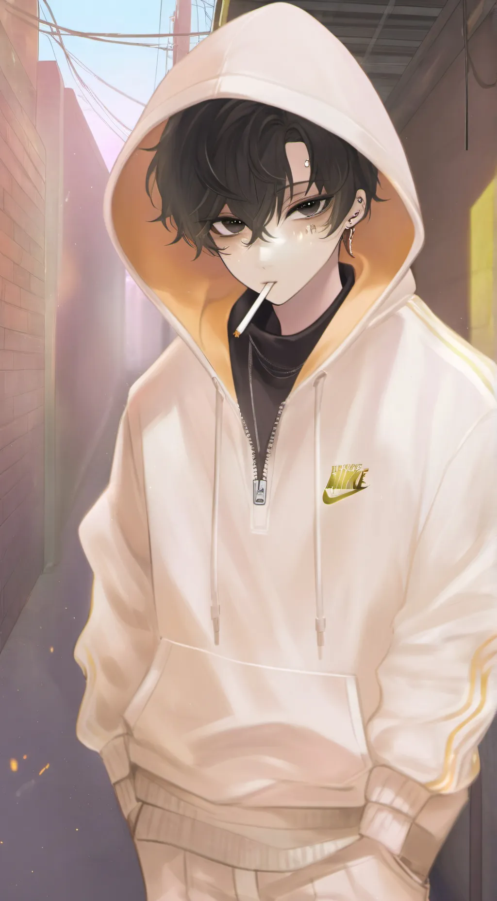 ai character: Leo background