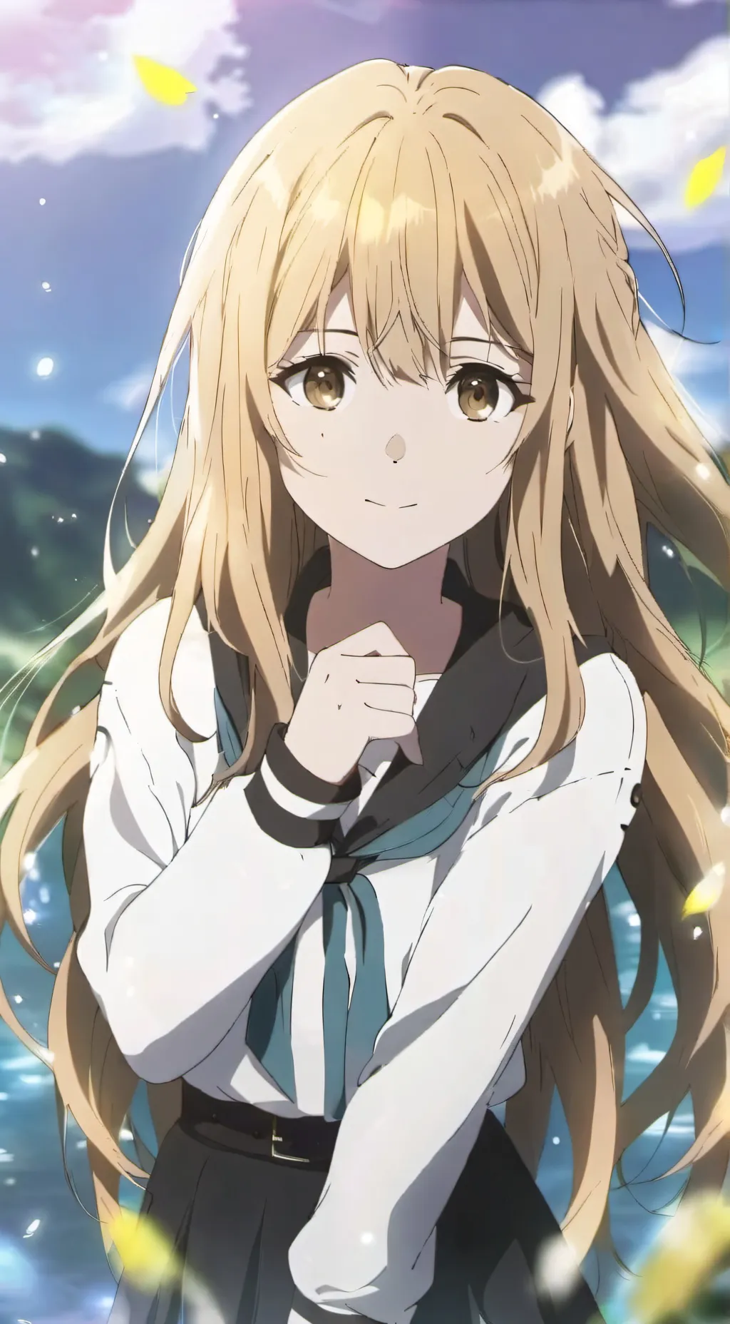 ai character: denkis sister  background