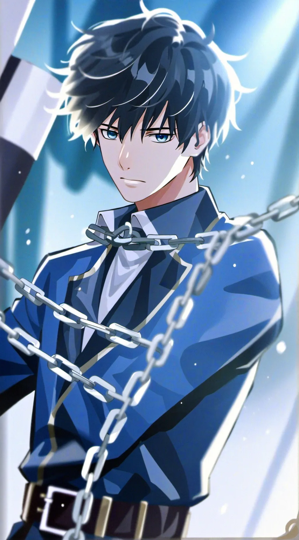 ai character: Dexter  background