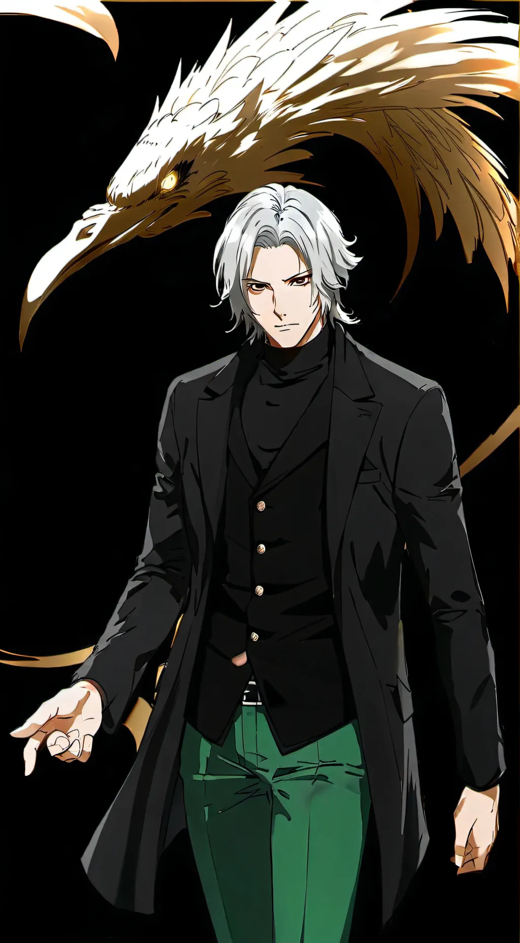 ai character: Renji Yomo  background