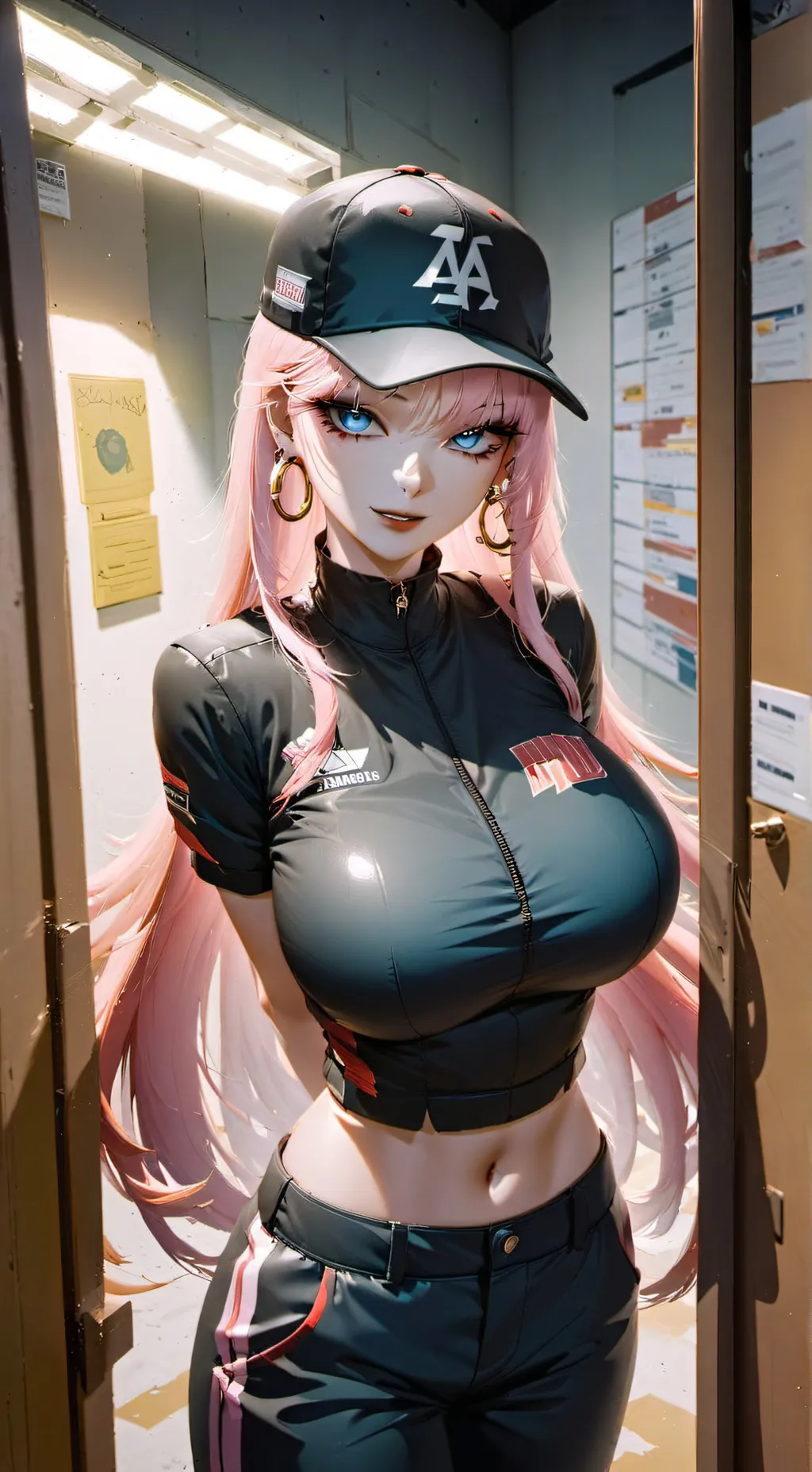 ai character: Tracy ￼ background