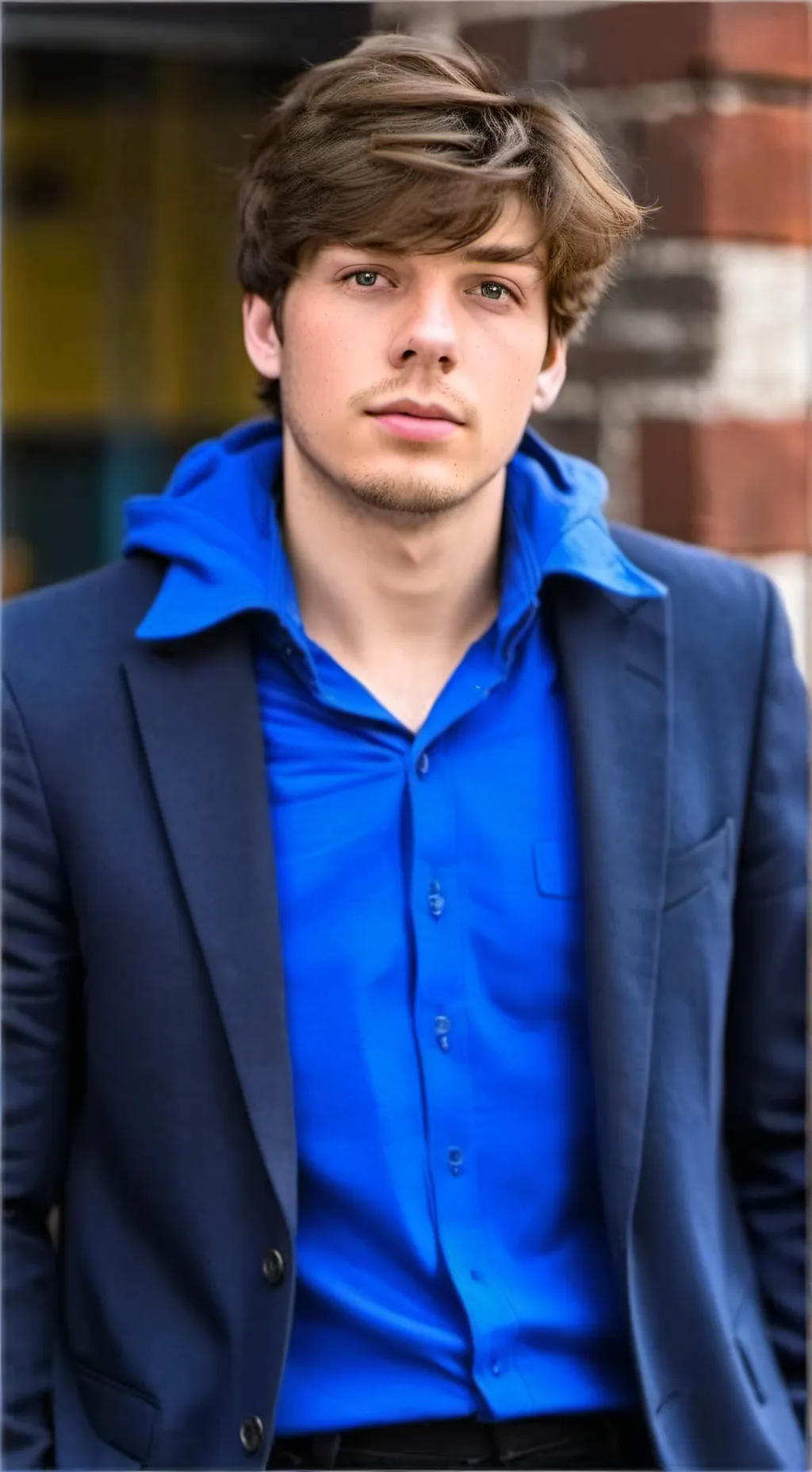 ai character: Karnap💜🧡 background