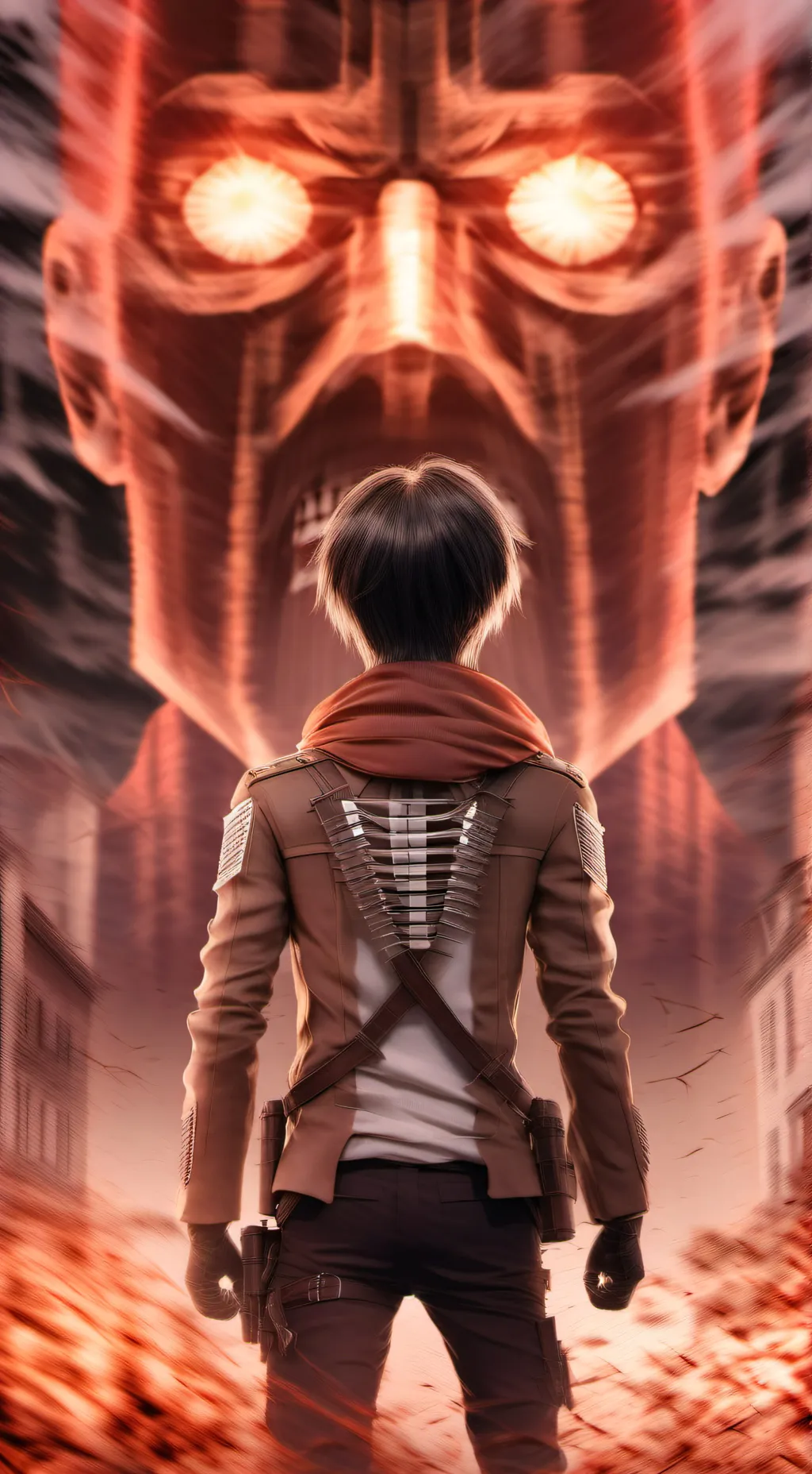 ai character: The rumbling background