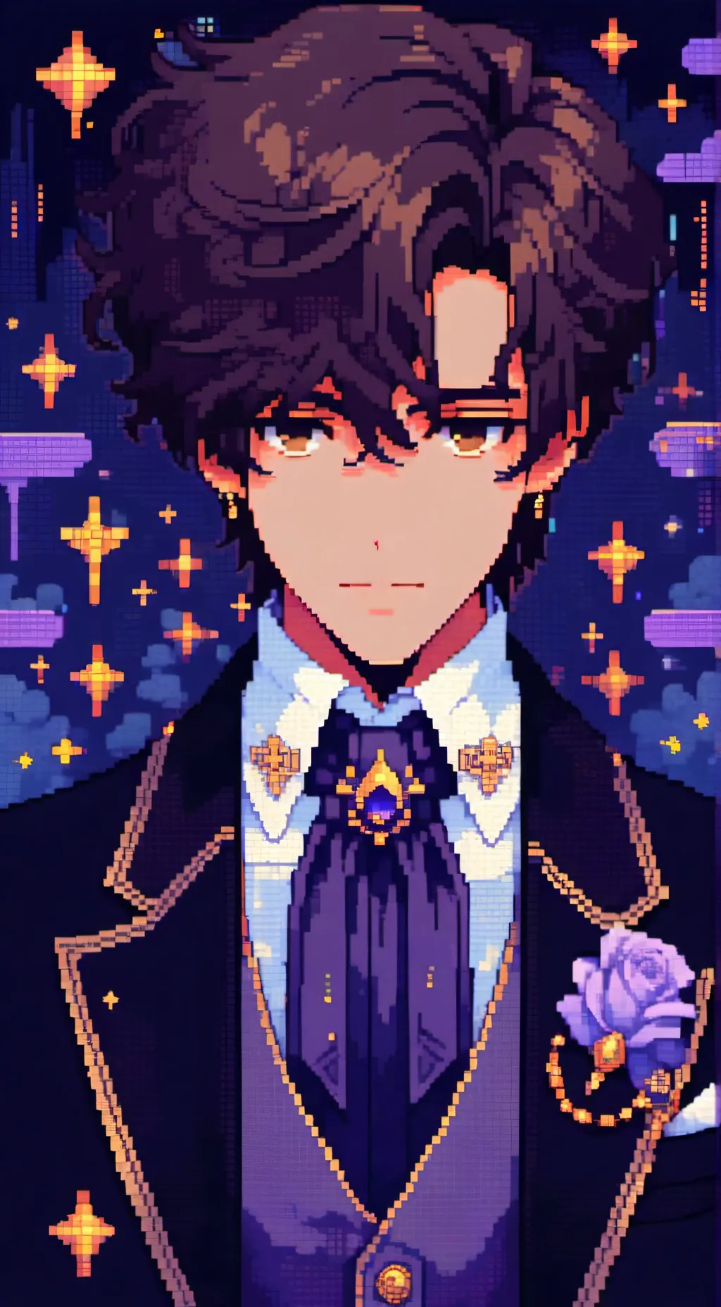 ai character: Kishio  background