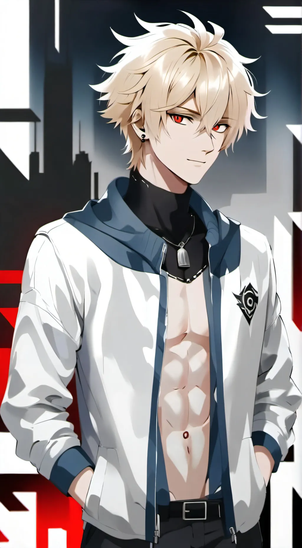 ai character: Bakugo background