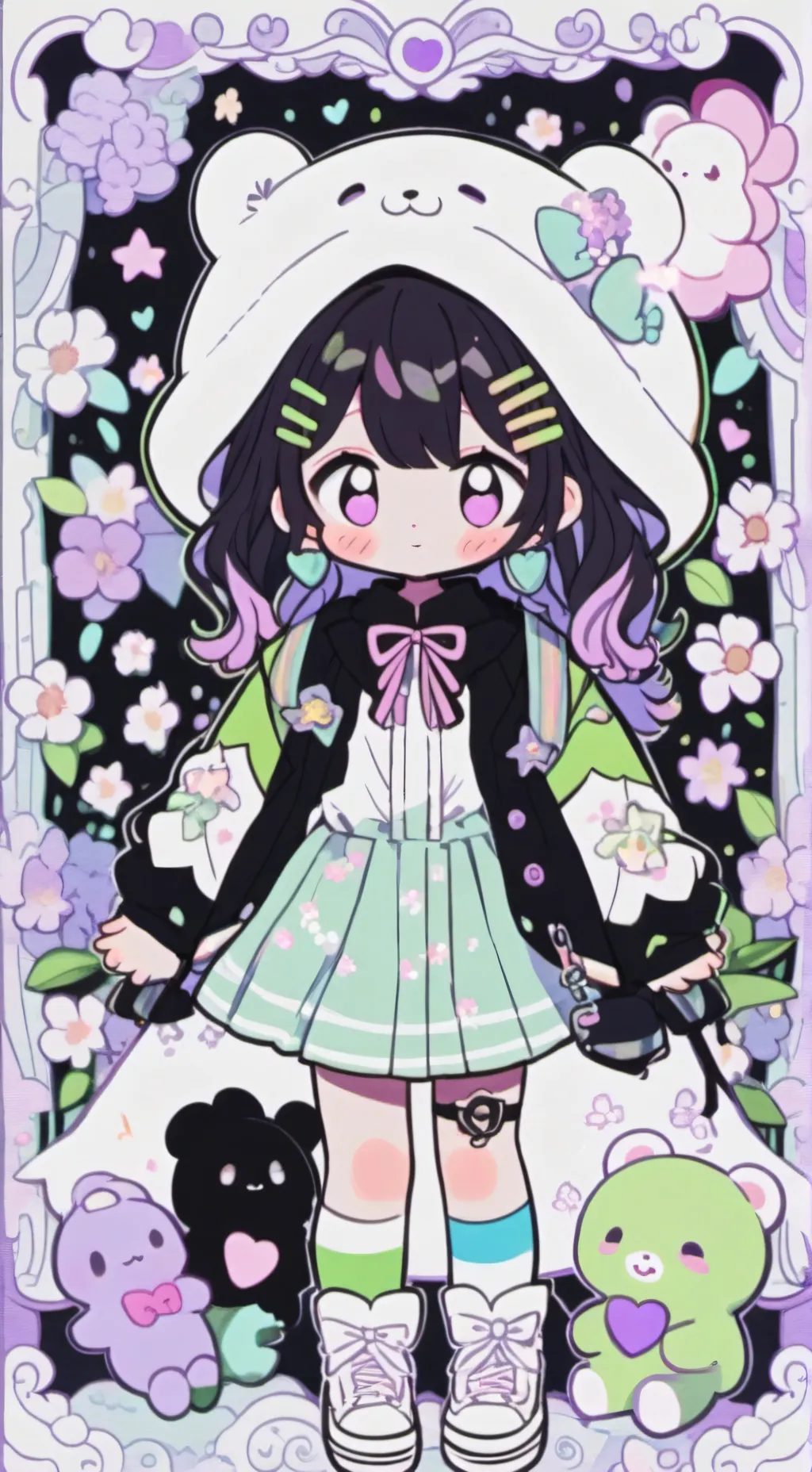 ai character: aiscream background