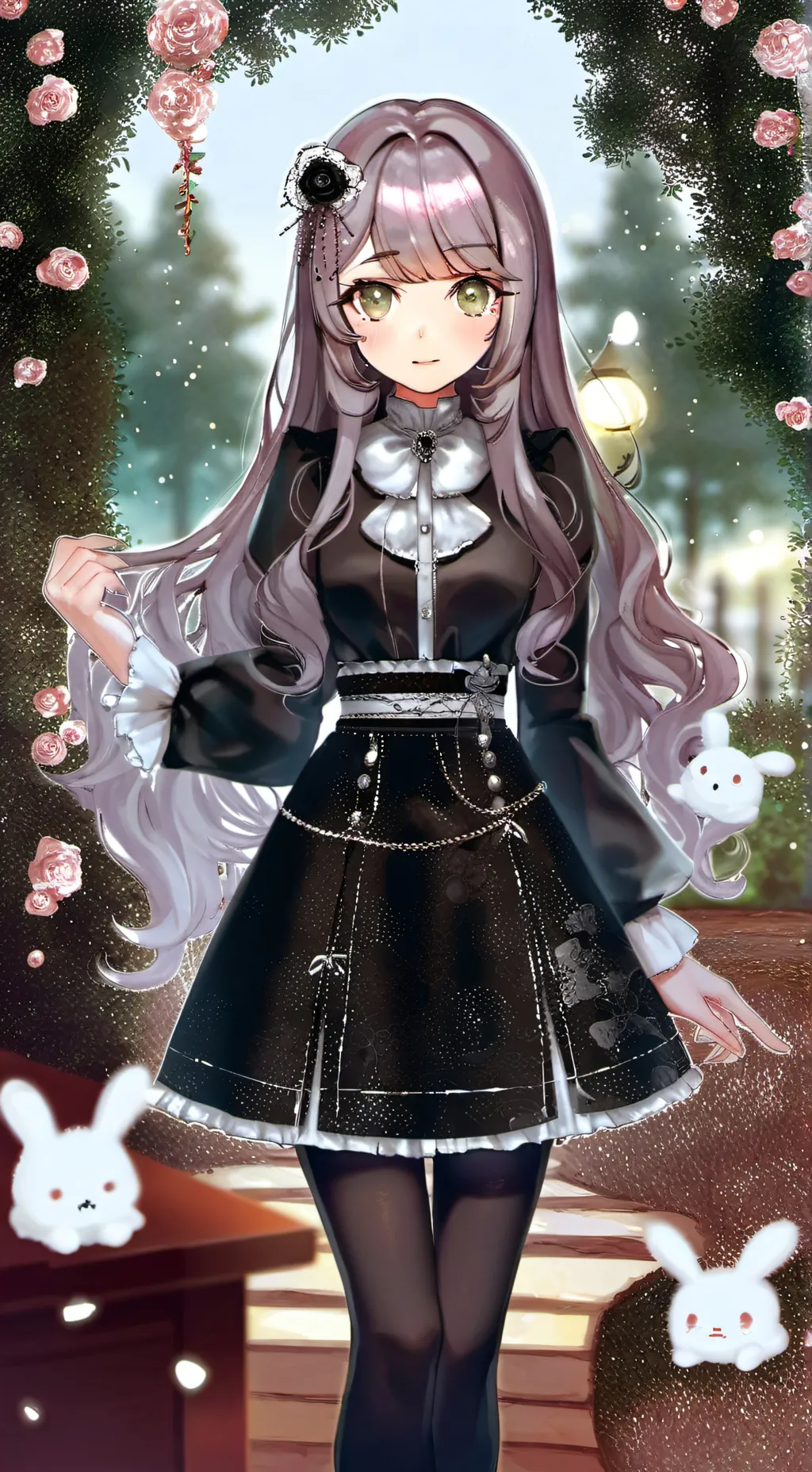 ai character: kny bar background