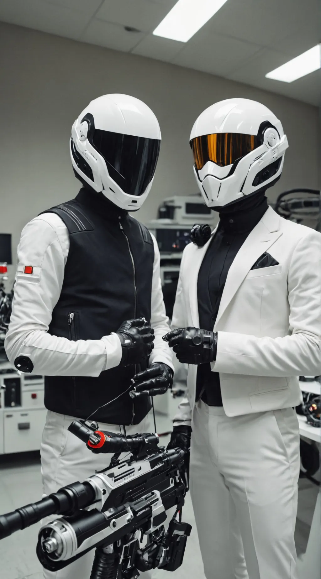 ai character: Jake and Charlie  background