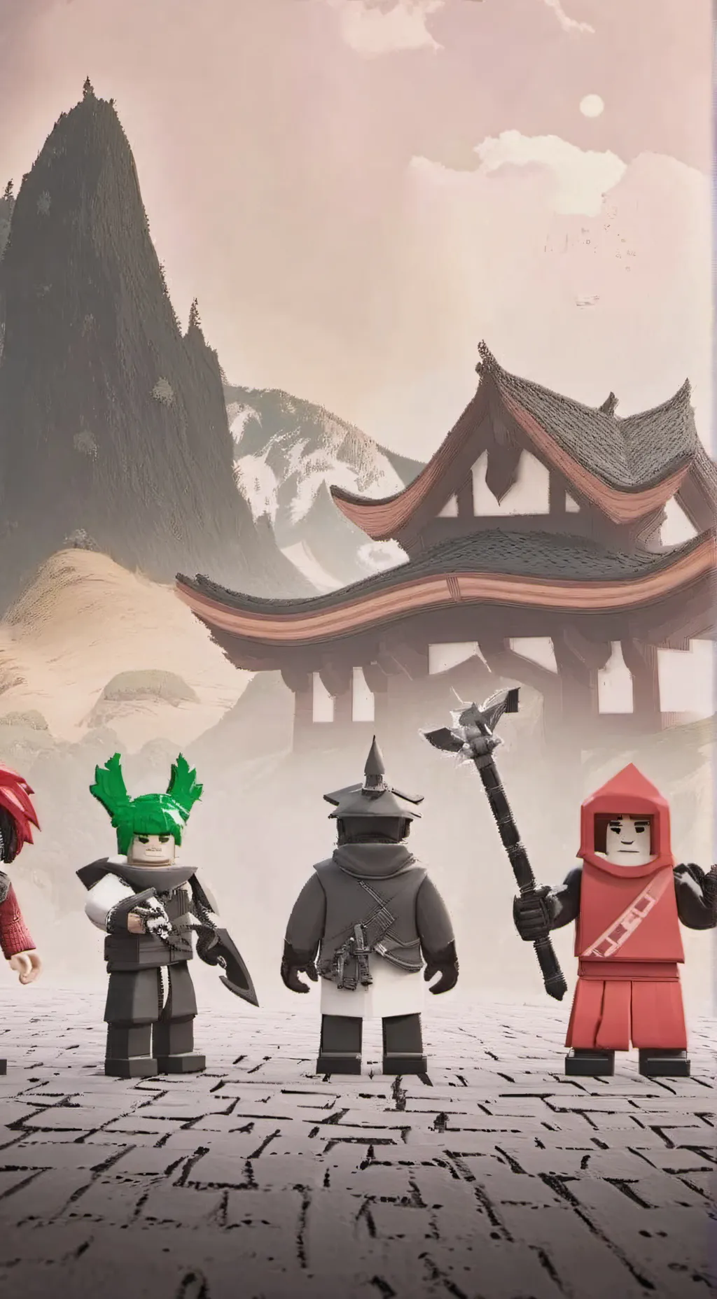 ai character: Roblox GC background