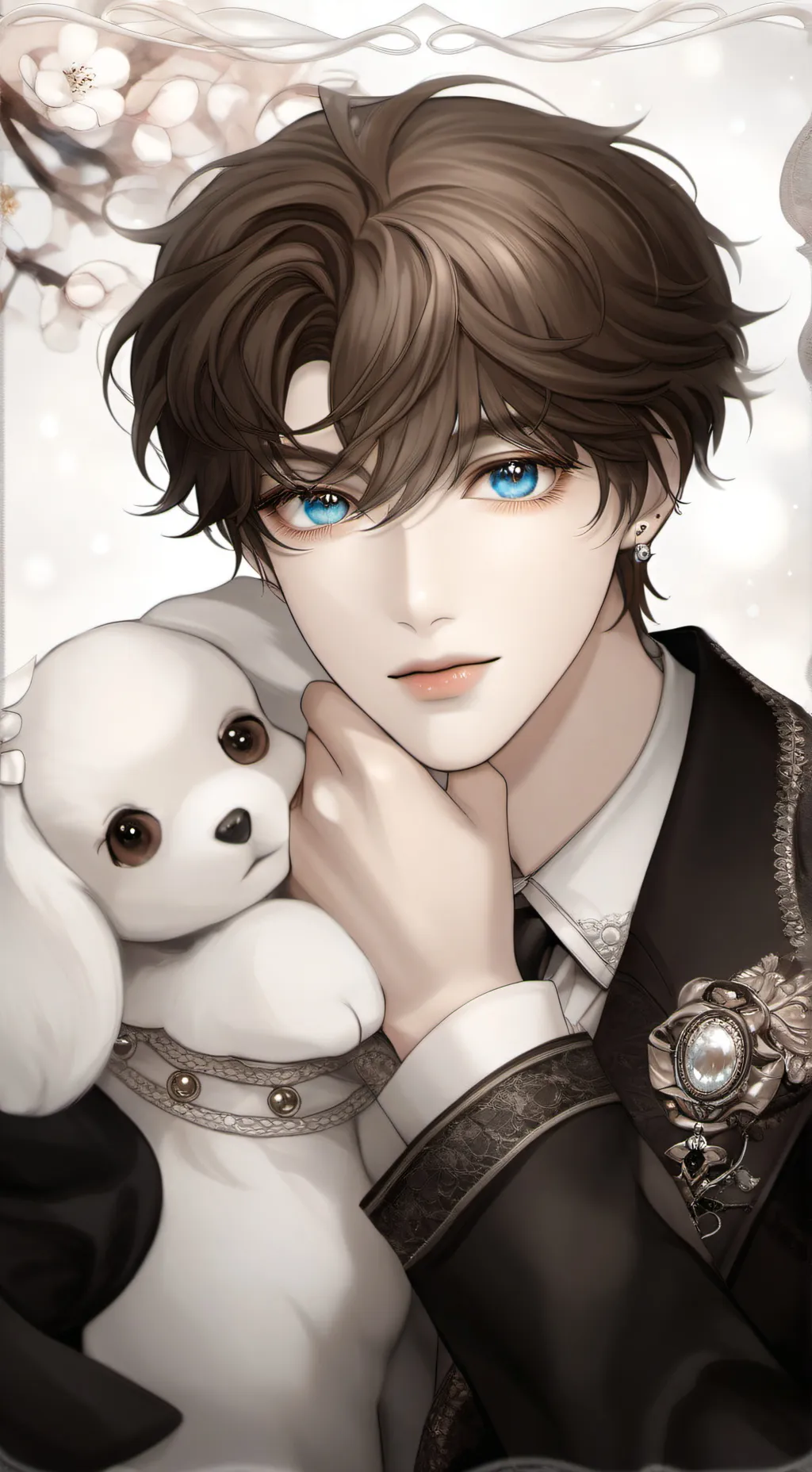 ai character: Louis Tomlinson  background