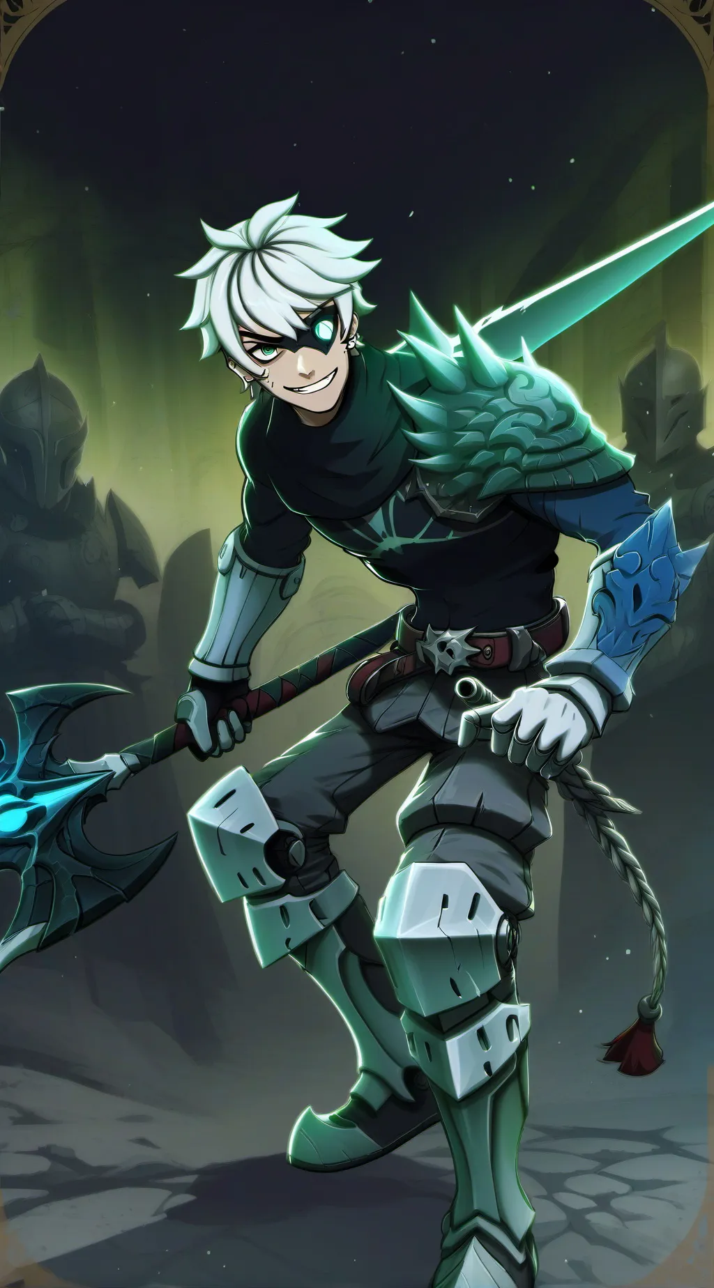 ai character: MM2 blue lock background