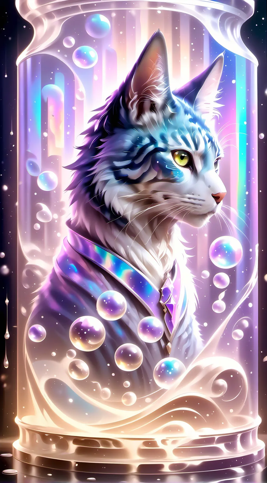 ai character: santi x nabi background