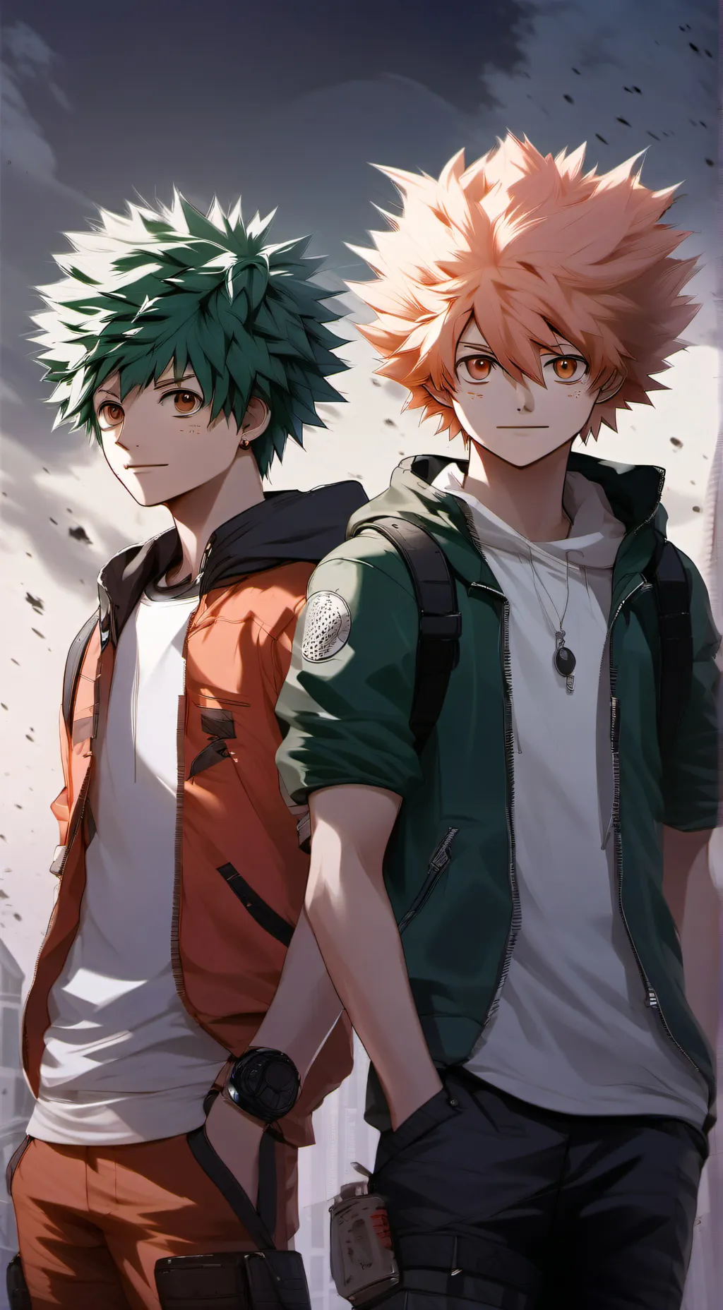 ai character: Deku background