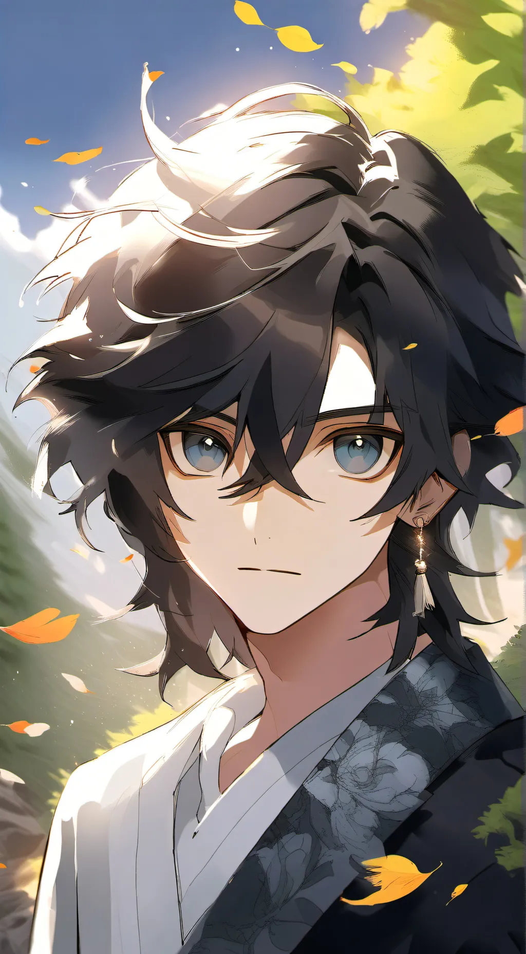 ai character: Elliot  background