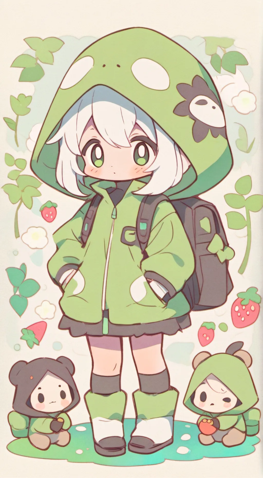 ai character: Crk school background