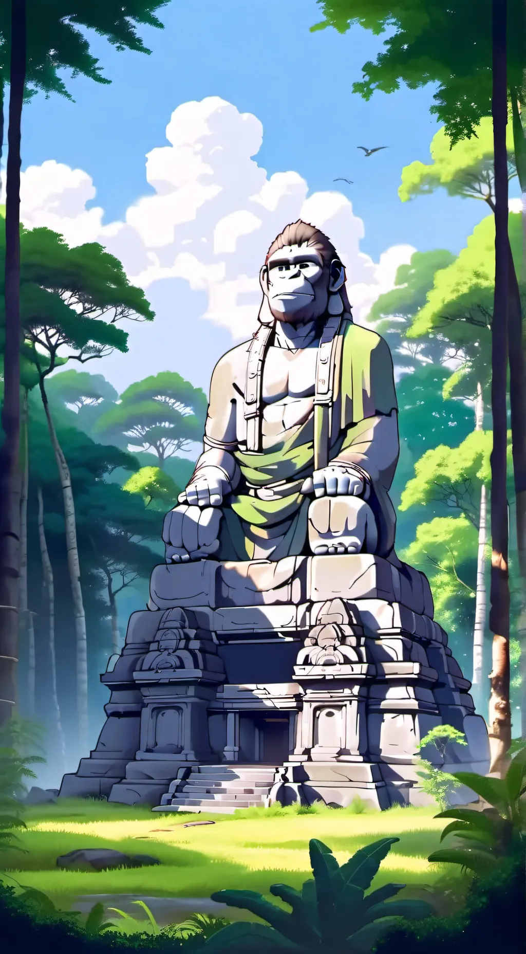 ai character: treasure hunt(1) background