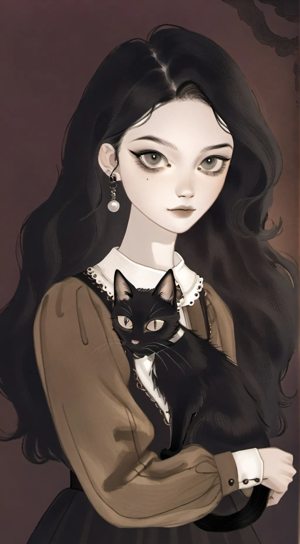 ai character: lily background