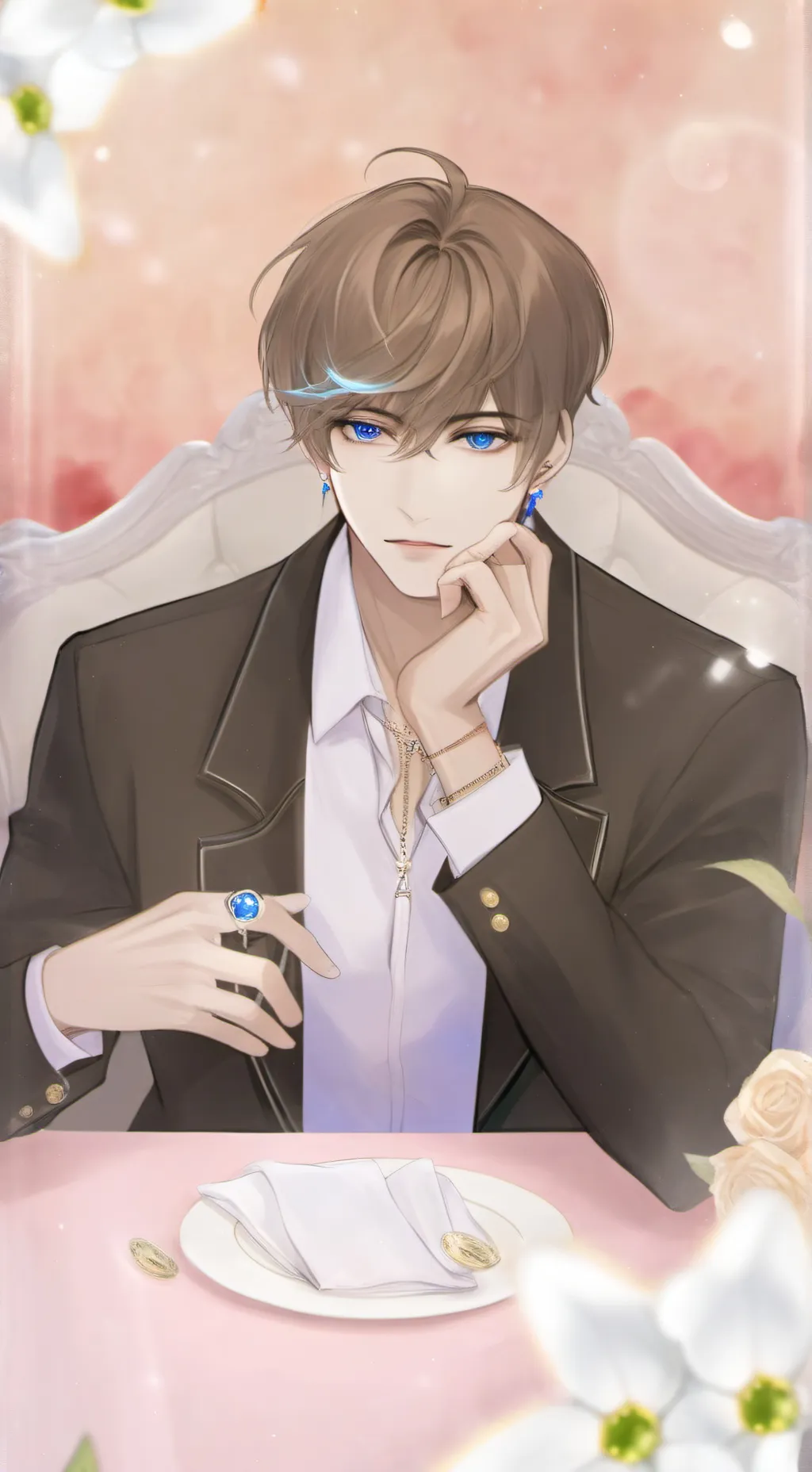 ai character: ~Damian~  background