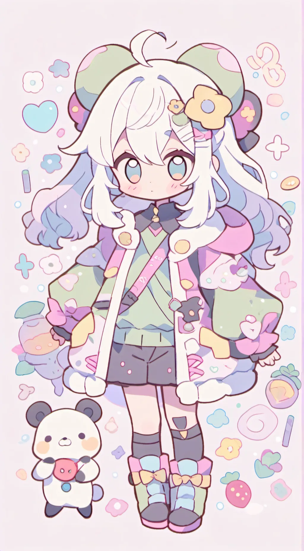 ai character: Sprunkis love you  background