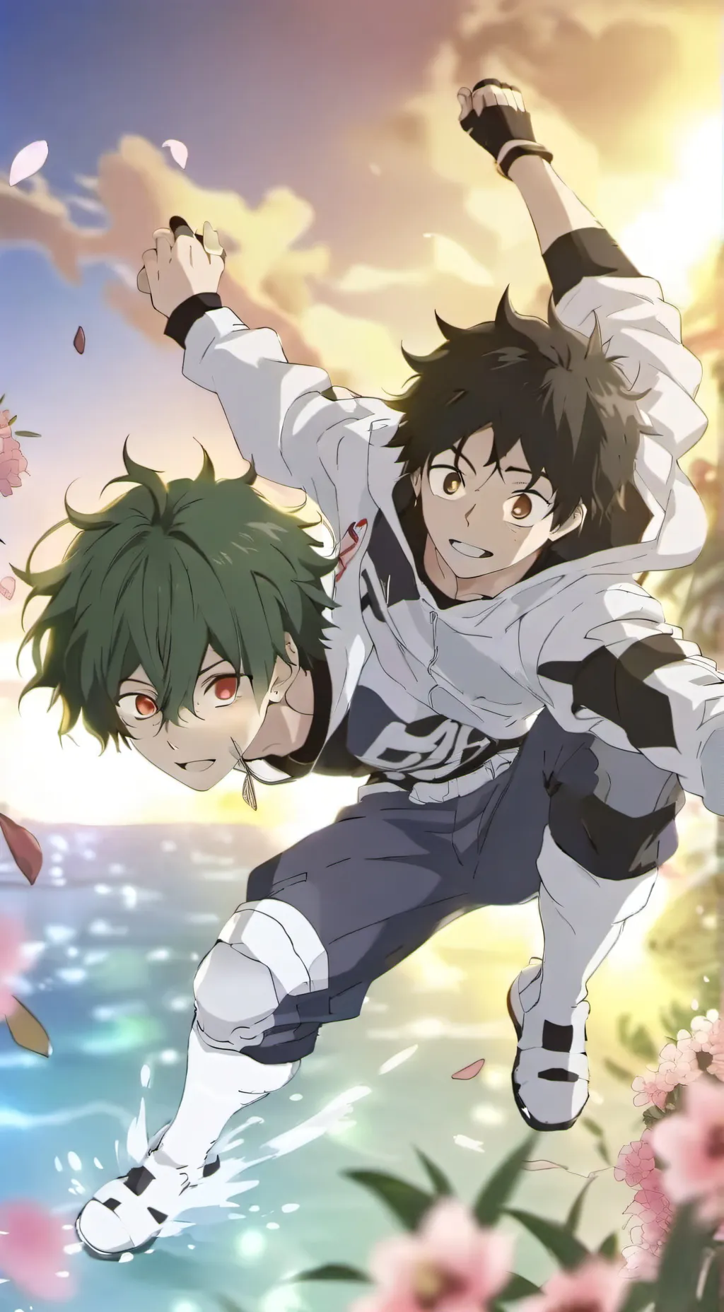 ai character: Deku is confessing background