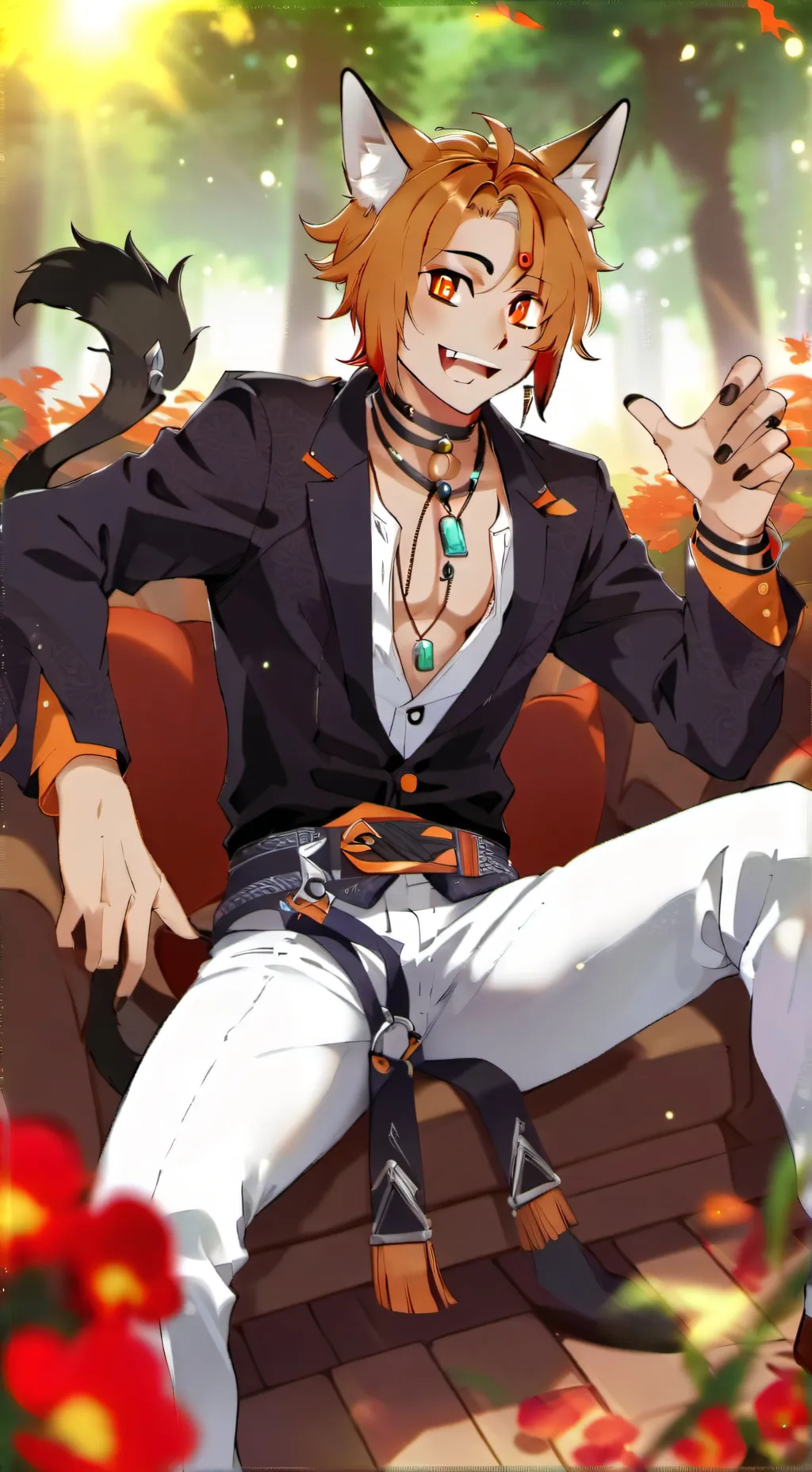 ai character: Dogday x catnap background