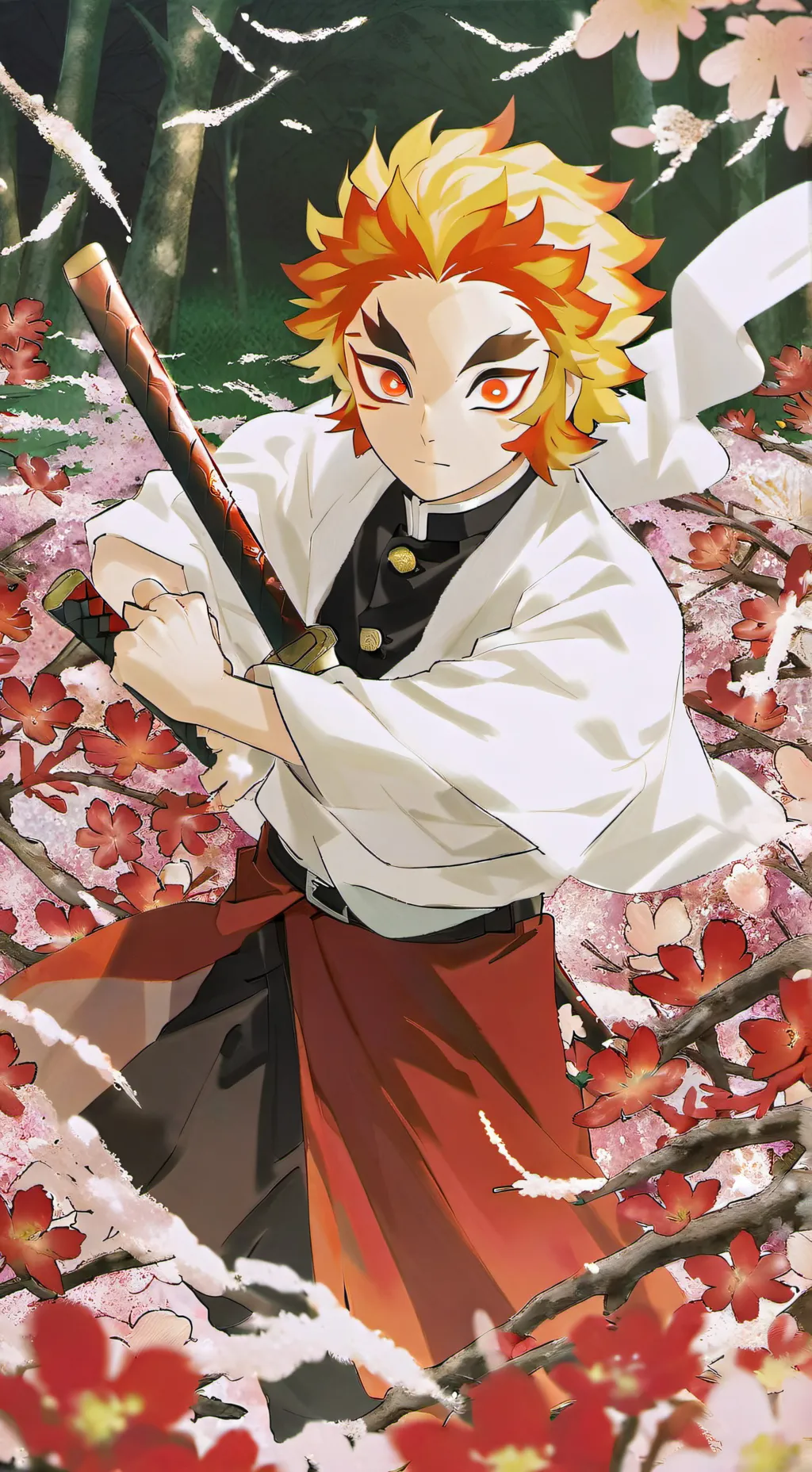 ai character: demoh slayer background