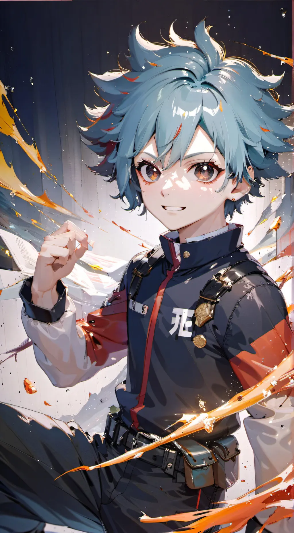 ai character: Mha background