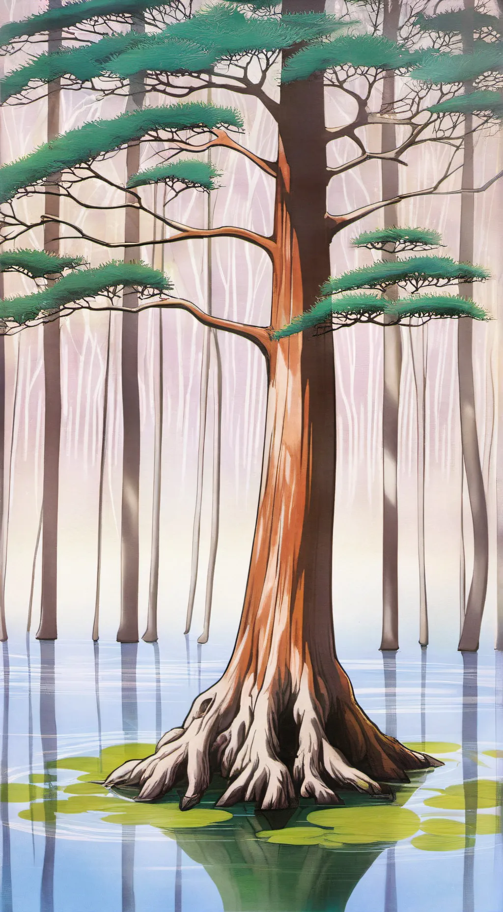 ai character: Dandys world  background