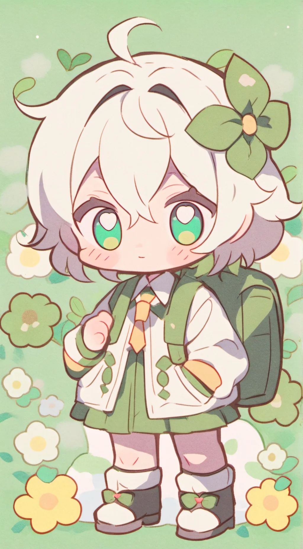 ai character: 尘缘 background