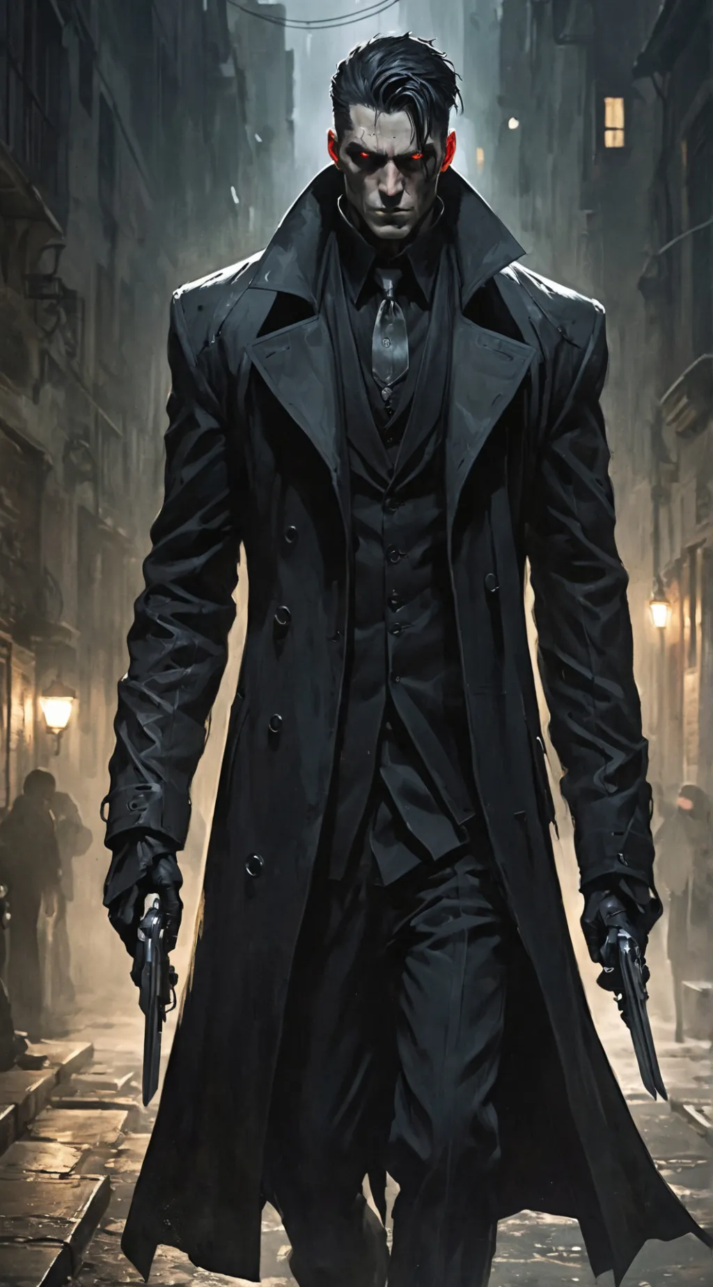 ai character: Lucien background