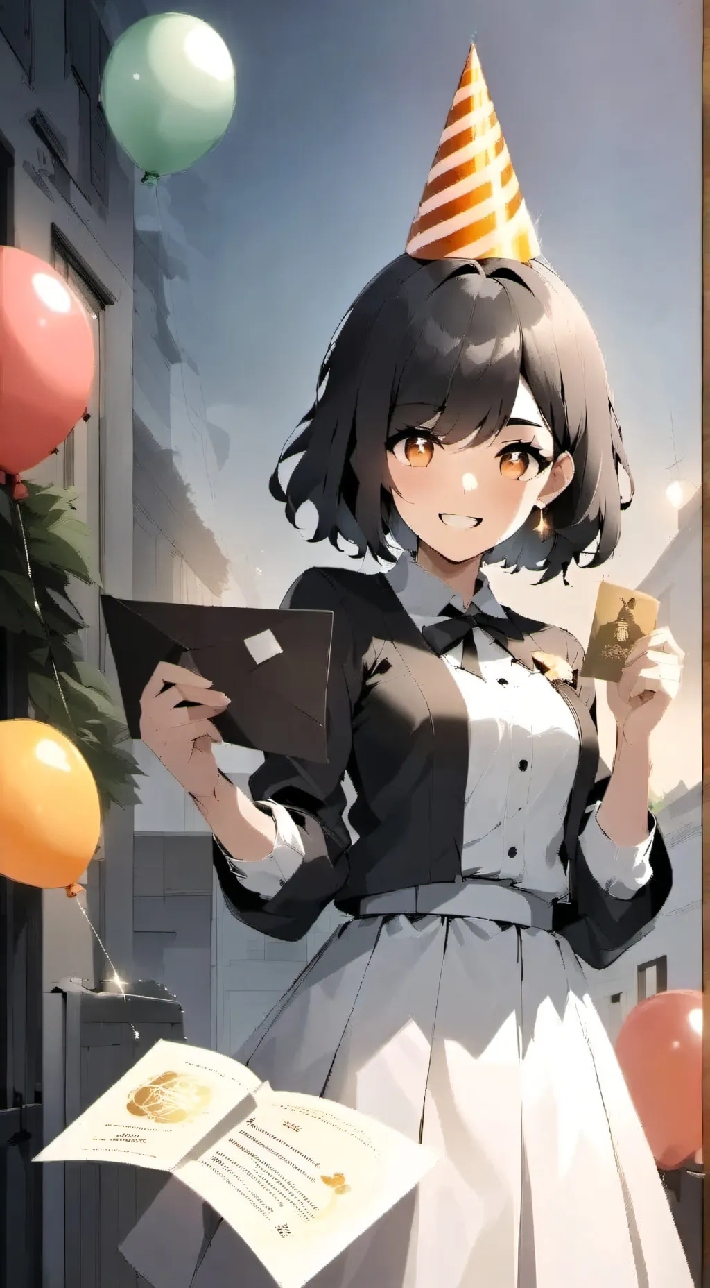 ai character: Mi cumple :D background