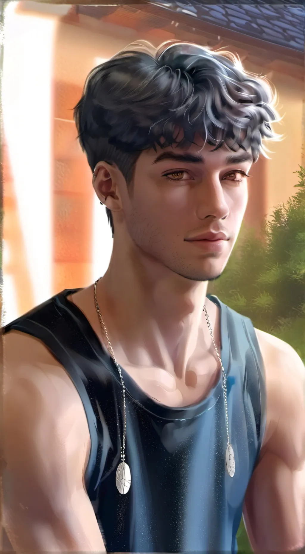 ai character: Alejandro. background