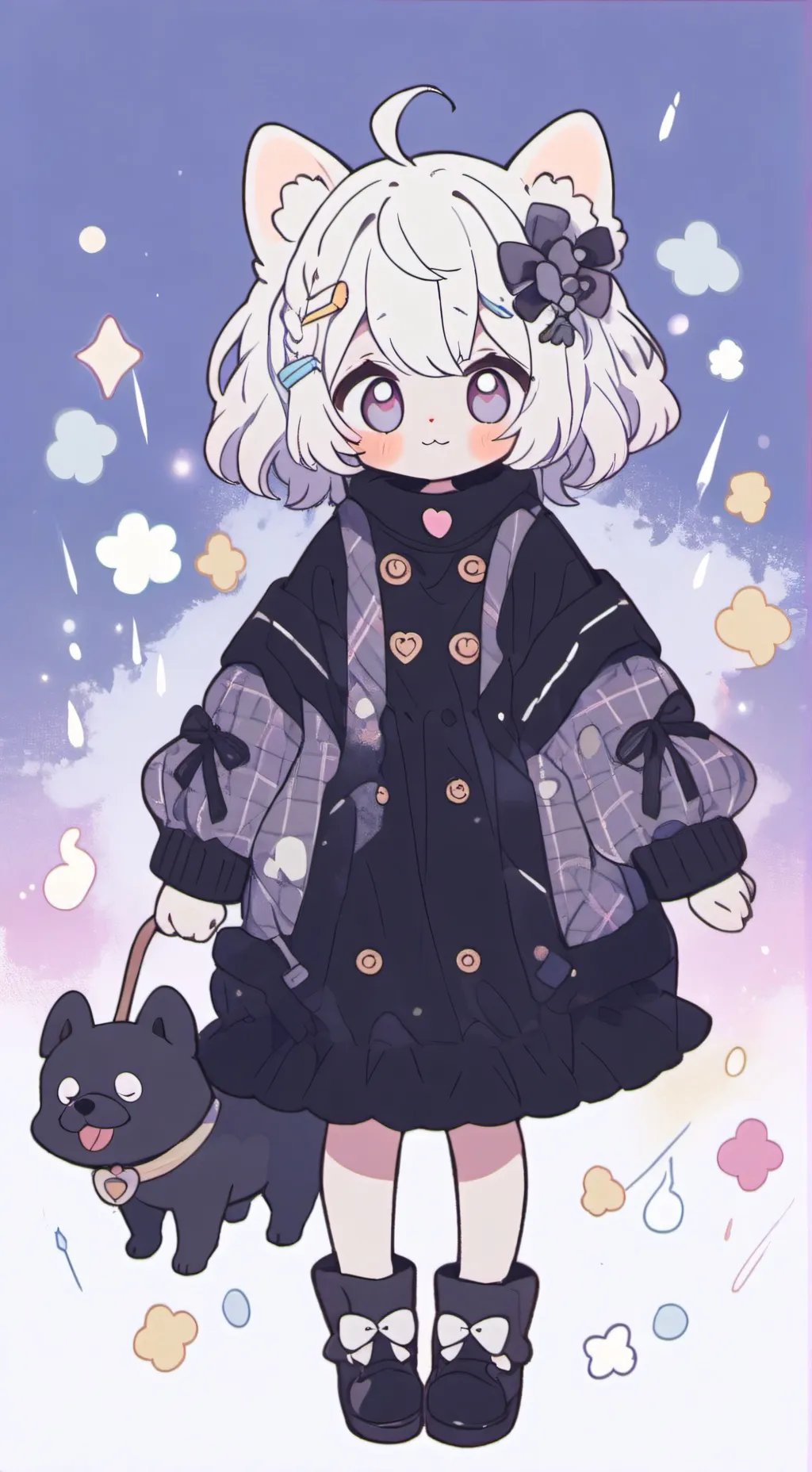 ai character: Beatrice  background