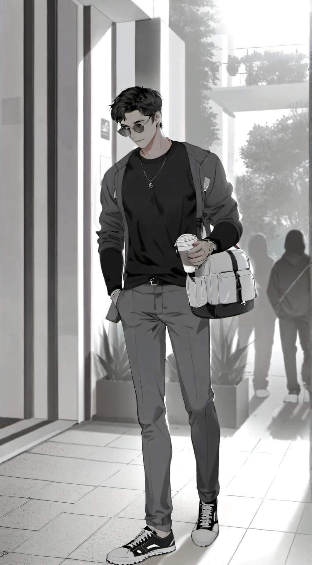 ai character: Oscar  background