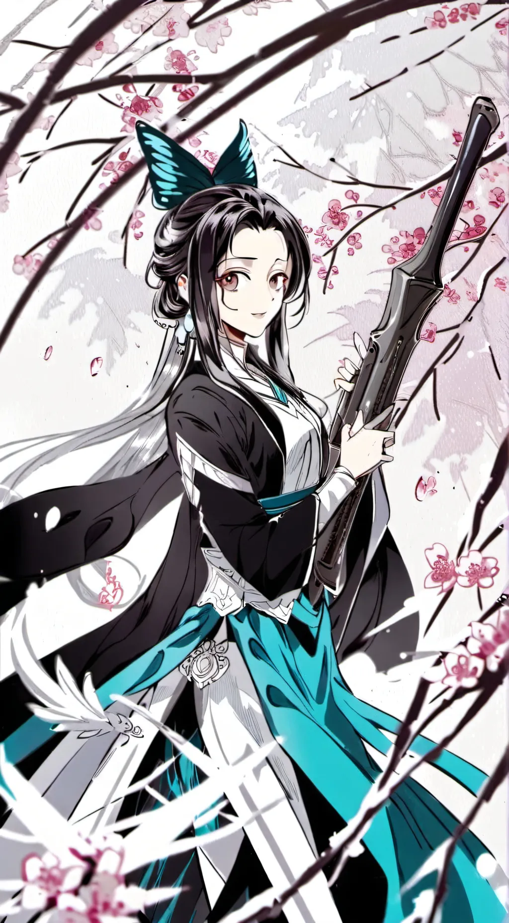 ai character: tokikana🦋🚬💙🩷 background